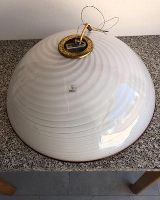 lampadario in vetro di murano