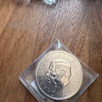 Oncia Britannia 2023 Re carlo fdc