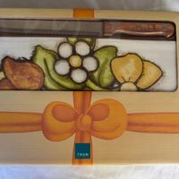 THUN linea Country tagliere coltello canovaccio