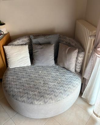 Poltrona Tonda Maxi Girevole