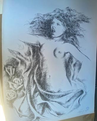 Carboncino di Dante Carpigiani (1921-2008)