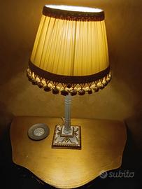 2 LUMI DA TAVOLO O COMODINO COME NUOVI