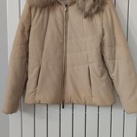 giubbino donna taglia 42 colore beige 