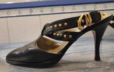 scarpe eleganti in pelle nera 