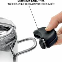 Lagostina Mia Pentola a Pressione 5 L in Acciaio I