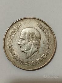 MESSICO, 5 pesos in argento 0.720 Miguel Hidalgo 