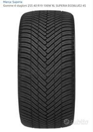 n. 4 gomme 4stagioni 255/40 R19