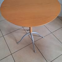 Tavolo Calligaris legno chiaro diametro 65cm
