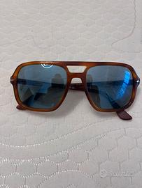 PERSOL occhiali da sole Marrone Pilot