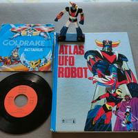Atlas Ufo Robot libro, disco, robottino + 2 omaggi