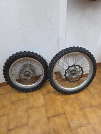 Cerchi ruote alte ktm sx 85