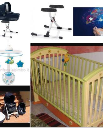 Lettino Bimbo - Box - Proiettore - Fasciatoio, ecc