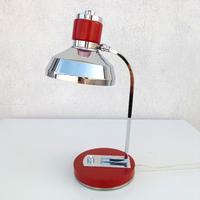 Lampada regolabile da tavolo space age