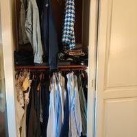 Armadio ante scorrevoli legno massello shabby chic