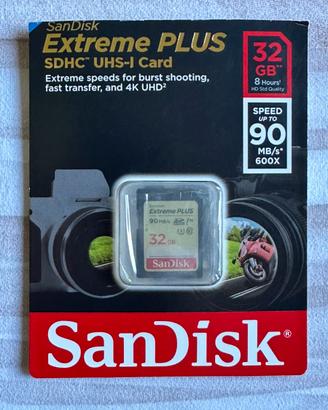 San Disk Extreme Plus 32GB