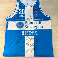 Kit autografato Eimantas Bendzius Dinamo Sassari