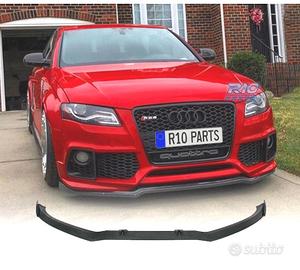 SPOILER LABBRO ANTERIORE AUDI A4 B8 LOOK RS4 11-15
