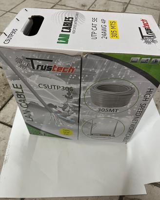 Matassa cavo UTP cat. 5E Trustech