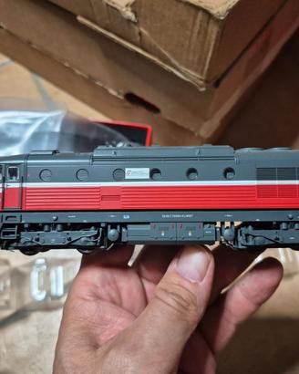 LOCOMOTIVA RIVAROSSI D 753 MERCITALIA FS