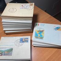 Interi Postali francobolli -cartoline-biglietti-