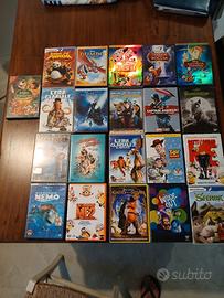 DVD vari cartoni e qualche film per ragazzi 