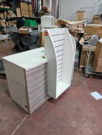 banco cassa per negozio 2 pezzi 