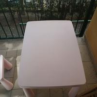 Tavolo con sedia bambini mammut