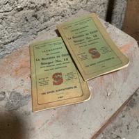 Libretti istruzioni fattura macchine cucire Singer
