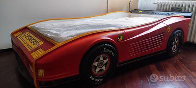 letto cameretta Ferrari auto 