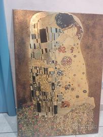 Quadro klimt il bacio