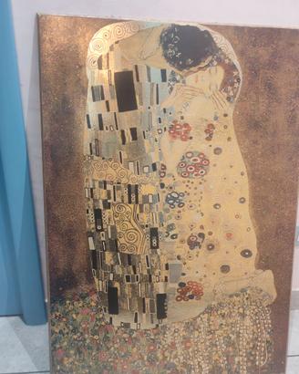 Quadro klimt il bacio