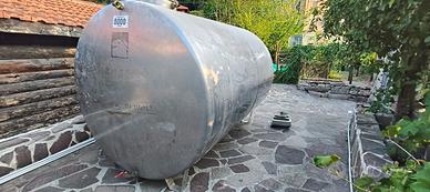 Cisterna acciaio inox 5000 litri