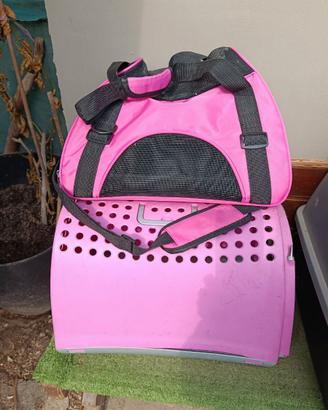 Borsa e trasportino cane  piccola taglia