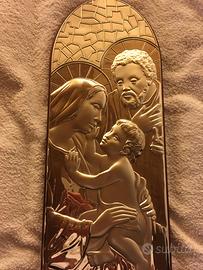 Icona in foglio argento