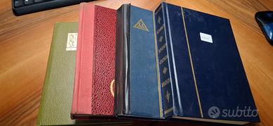 4 album di francobolli