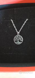Collana da donna con ciondolo Albero della vita fi