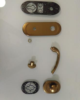 Accessori per porta blindate DR (placca pomolo,mez