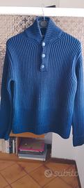 maglione uomo taglia XL Henry Lloyd blu 
