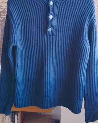 maglione uomo taglia XL Henry Lloyd blu 