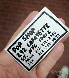Pop Shop New York NYC Keith Haring bigliettino
