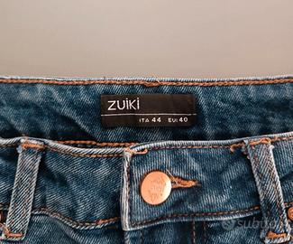 Jeans cropped attillati 