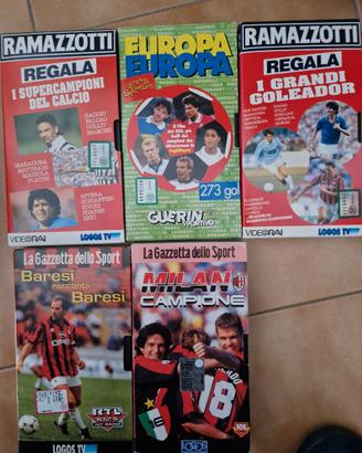 VHS - Calcio Milan e i migliori goleador