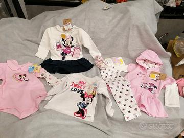 set abbigliamento bambina con MINNIE-OVS  9 mesi