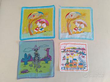 Fazzoletti da collezione Walt Disney e altro