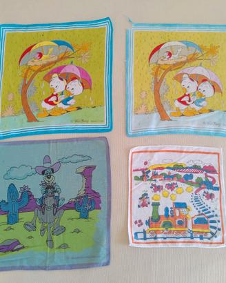 Fazzoletti da collezione Walt Disney e altro