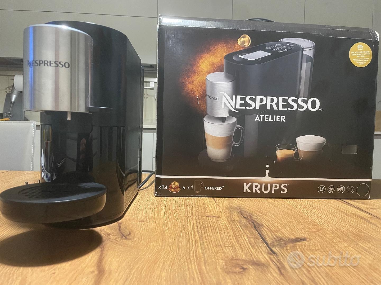 Macchina da caffe krups nespresso atelier xn8908 sistema capsule