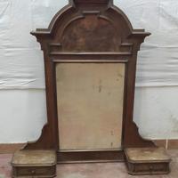 Antico specchio liberty soprammobile