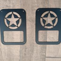 Coperture stella  fanali posteriori  Jeep Wrangler