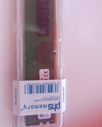 memoria extra per PC da 16 giga bytes