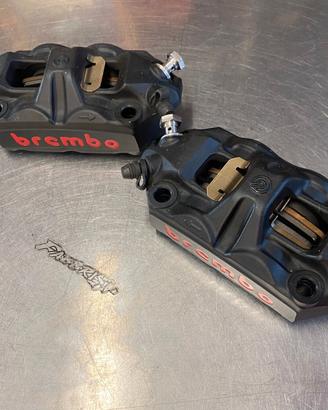 Pinze Brembo M4 interasse 100 NERE